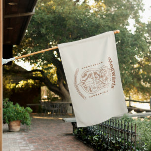 HOGWARTS™ School of Witchcraft and Wizardry Crest House Flag