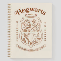 HOGWARTS™ School of Witchcraft and Wizardry Crest Notebook