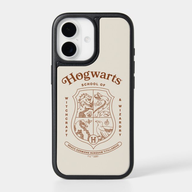 HOGWARTS™ School of Witchcraft and Wizardry Crest Otterbox iPhone Case (Back)