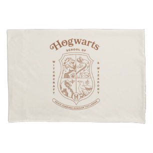 HOGWARTS™ School of Witchcraft and Wizardry Crest Pillow Case