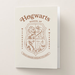 HOGWARTS™ School of Witchcraft and Wizardry Crest Pocket Folder