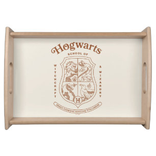 HOGWARTS™ School of Witchcraft and Wizardry Crest Serving Tray