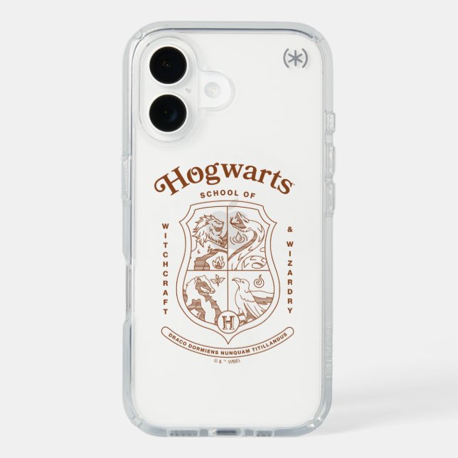 HOGWARTS™ School of Witchcraft and Wizardry Crest Speck iPhone Case (Front)