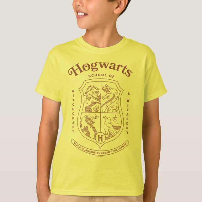 HOGWARTS™ School of Witchcraft and Wizardry Crest T-Shirt (Front)