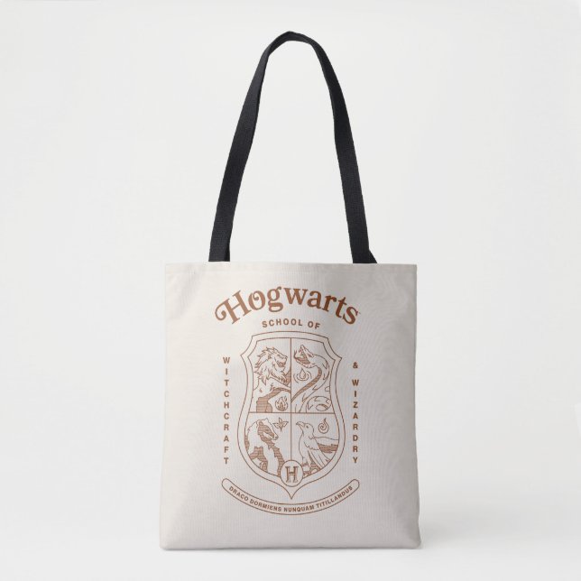 HOGWARTS™ School of Witchcraft and Wizardry Crest Tote Bag (Front)