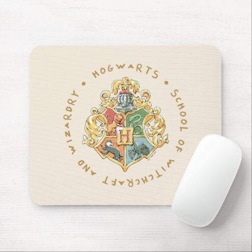 HOGWARTSâ School of Witchcraft and Wizardry Mouse Pad