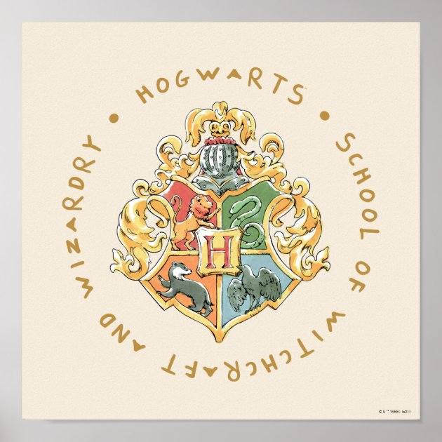 HOGWARTS™ School of Witchcraft and Wizardry Poster | Zazzle