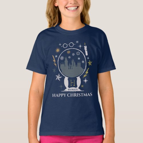 HOGWARTS Snow Globe Graphic T_Shirt