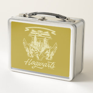 HOGWARTS™ Winged Shield Graphic Metal Lunch Box