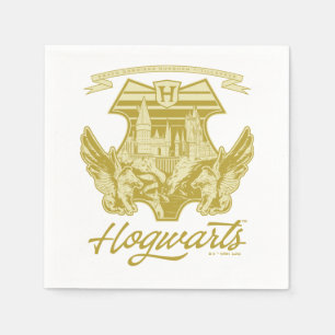 HOGWARTS™ Winged Shield Graphic Napkins