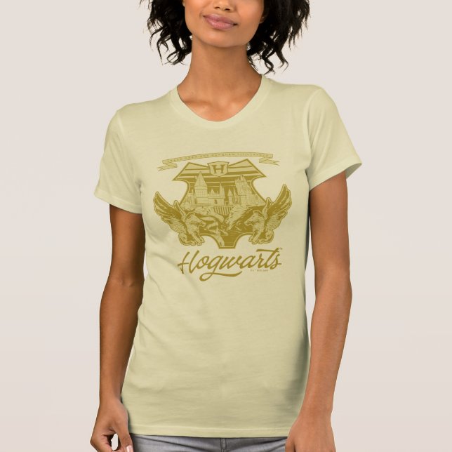 HOGWARTS™ Winged Shield Graphic T-Shirt (Front)