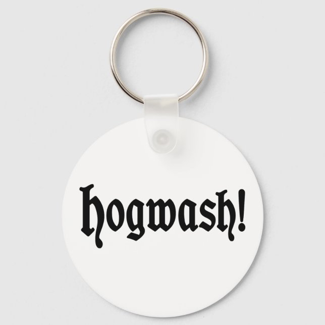 Hogwash! Keychain (Front)