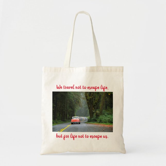 Hoh National Rainforest Travel Tote (Front)
