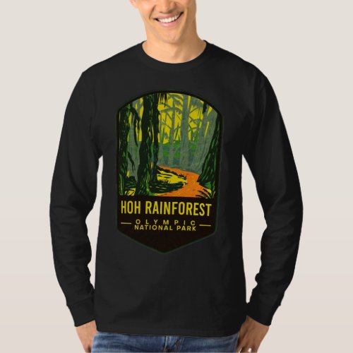 Hoh Rain Forest Olympic National Park T_Shirt
