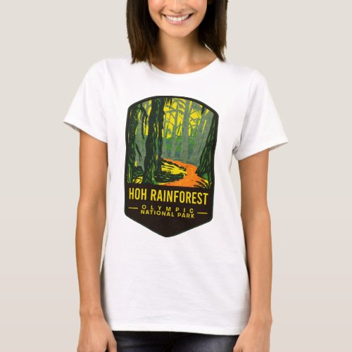 Hoh Rain Forest Olympic National Park T_Shirt