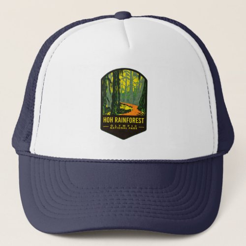 Hoh Rain Forest Olympic National Park Trucker Hat