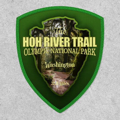 Hoh River Trail arrowhead  Patch