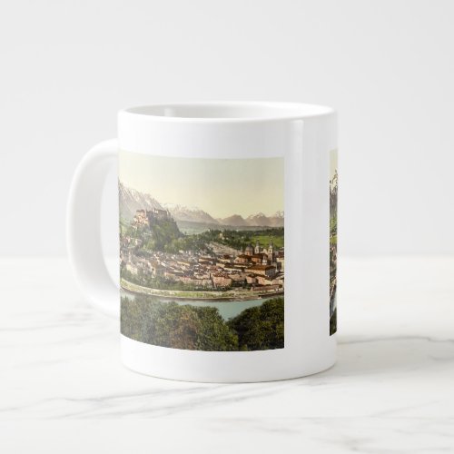 Hohensalzburg Castle Salzburg Austria Large Coffee Mug