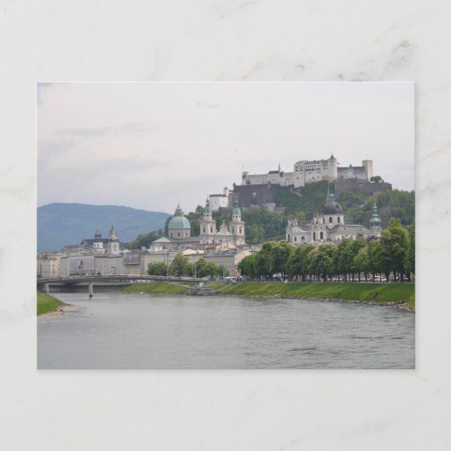 Hohensalzburg Castle, Salzburg, Austria Postcard (Front)