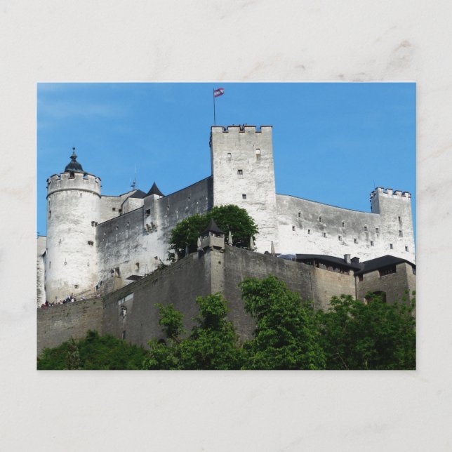 Hohensalzburg Fortress, Austria Postcard (Front)