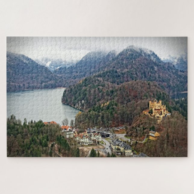 Hohenschwangau Castle - Germany - 20x30 - 1014 pcs Jigsaw Puzzle (Horizontal)