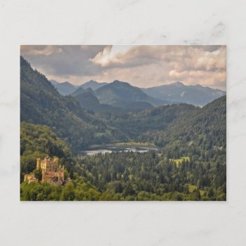 Hohenschwangau Castle In Bavaria  Germany Postcard by bbourdages at Zazzle