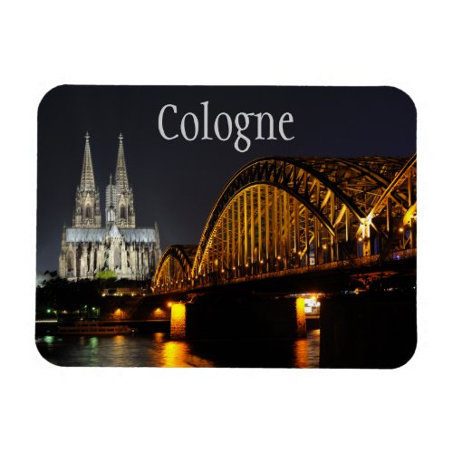 Hohenzollern Bridge Cologne Cathedral Germany Magnet