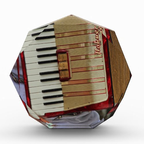 Hohner Accordion Acrylic Award