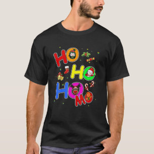 Hoho Homo Gay Christmas Santa Hat Love Is Love Lgb T-Shirt