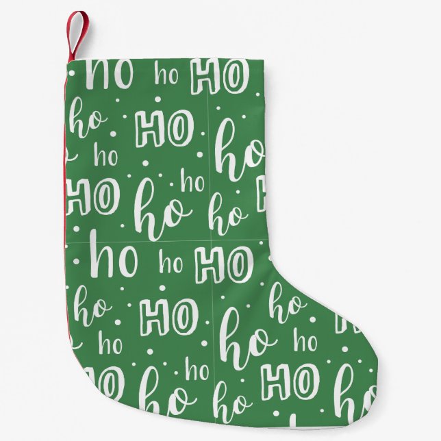 Hohoho Christmas stocking  (Front)