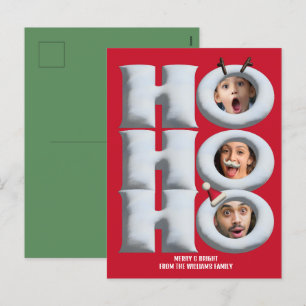 HOHOHO! Create your own holiday card! Postcard