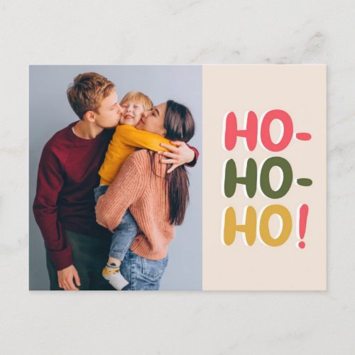 Hohoho Family Holiday  Christmas Card