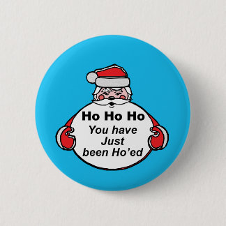 Hohoho From Santa Button