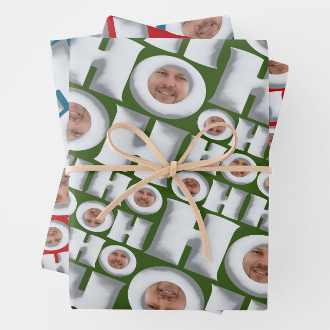 HoHoHo! Gift from ME! Your Face Wrapping paper (In situ)
