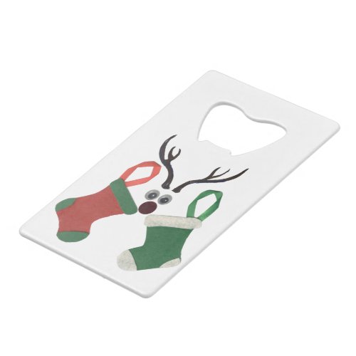  HOHOHO Have a Nice Christmas Day With Compassion Credit Card Bottle Opener