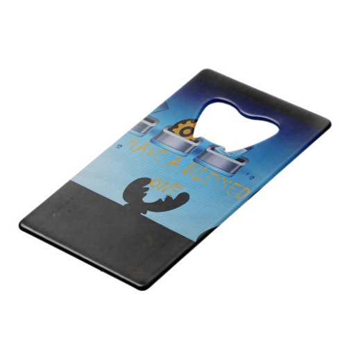  HOHOHO Have a Nice Christmas Day With Compassion Credit Card Bottle Opener