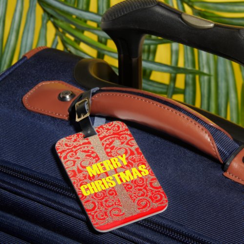 HOHOHO Have a Nice Christmas Day With Compassion  Luggage Tag