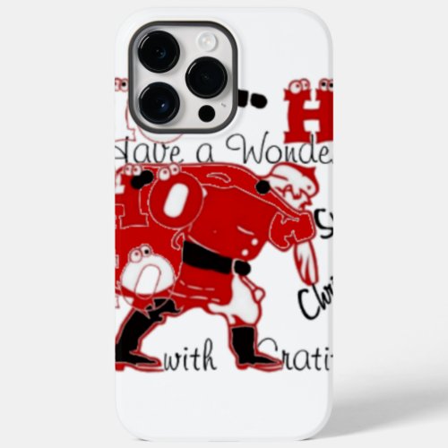Hohoho Have a wonderful Special Christmas with Lov Case_Mate iPhone 14 Pro Max Case