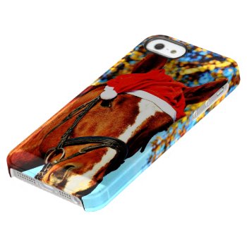 Hohoho Horse 2 Permafrost Iphone Se/5/5s Case by MehrFarbeImLeben at Zazzle