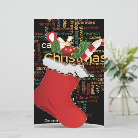 HoHoHo! Merry Christmas GIFTS and a Happy New Year (Standing Front)