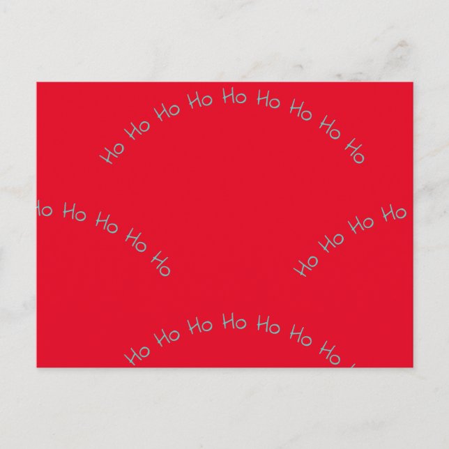 Hohohoho postcard (Front)