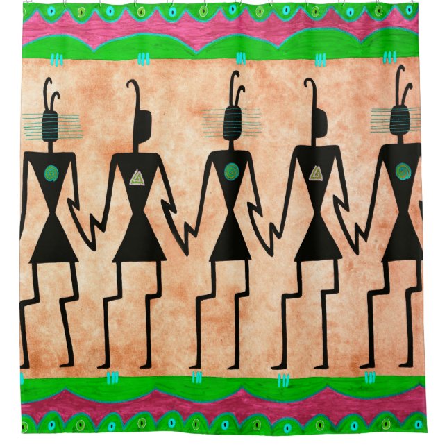 Hohokum Shower Curtain (Front)