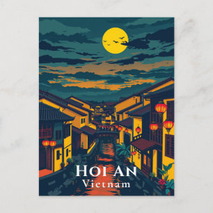 Hoi An Vietnam Ancient Town Lanterns Postcard