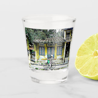 Hoi An, Vietnam Bicycle Shot Glass