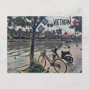 Hoi An Vietnam Lanterns Postcard