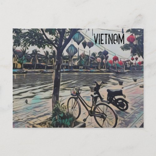 Hoi An Vietnam Lanterns  Postcard