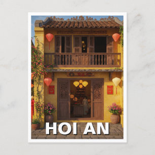 Hoi An Vietnam Travel Postcard