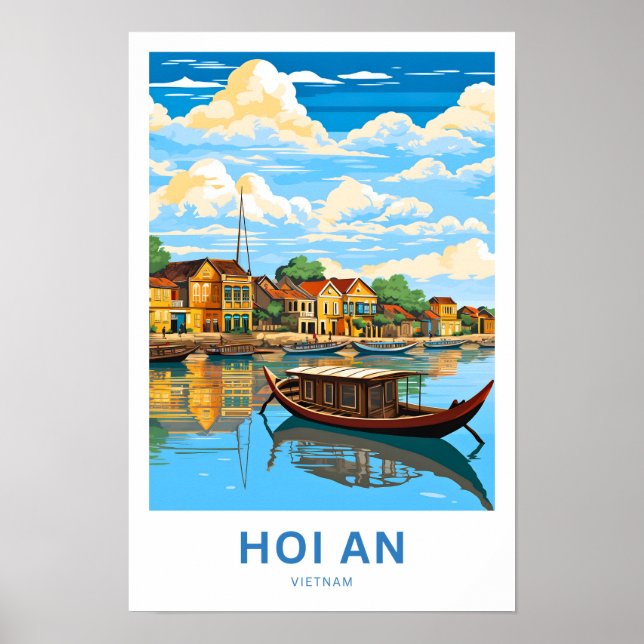 Hoi An Vietnam Travel Print (Front)