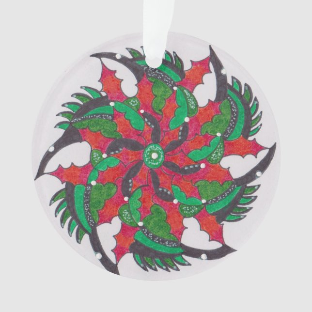 Hoilday Joy 14 Ornament (Front)