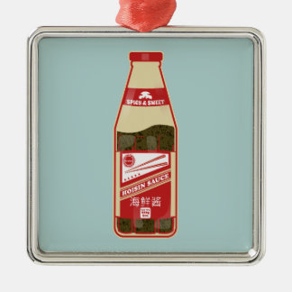 Hoisin Sauce Cantonese Food Metal Ornament
